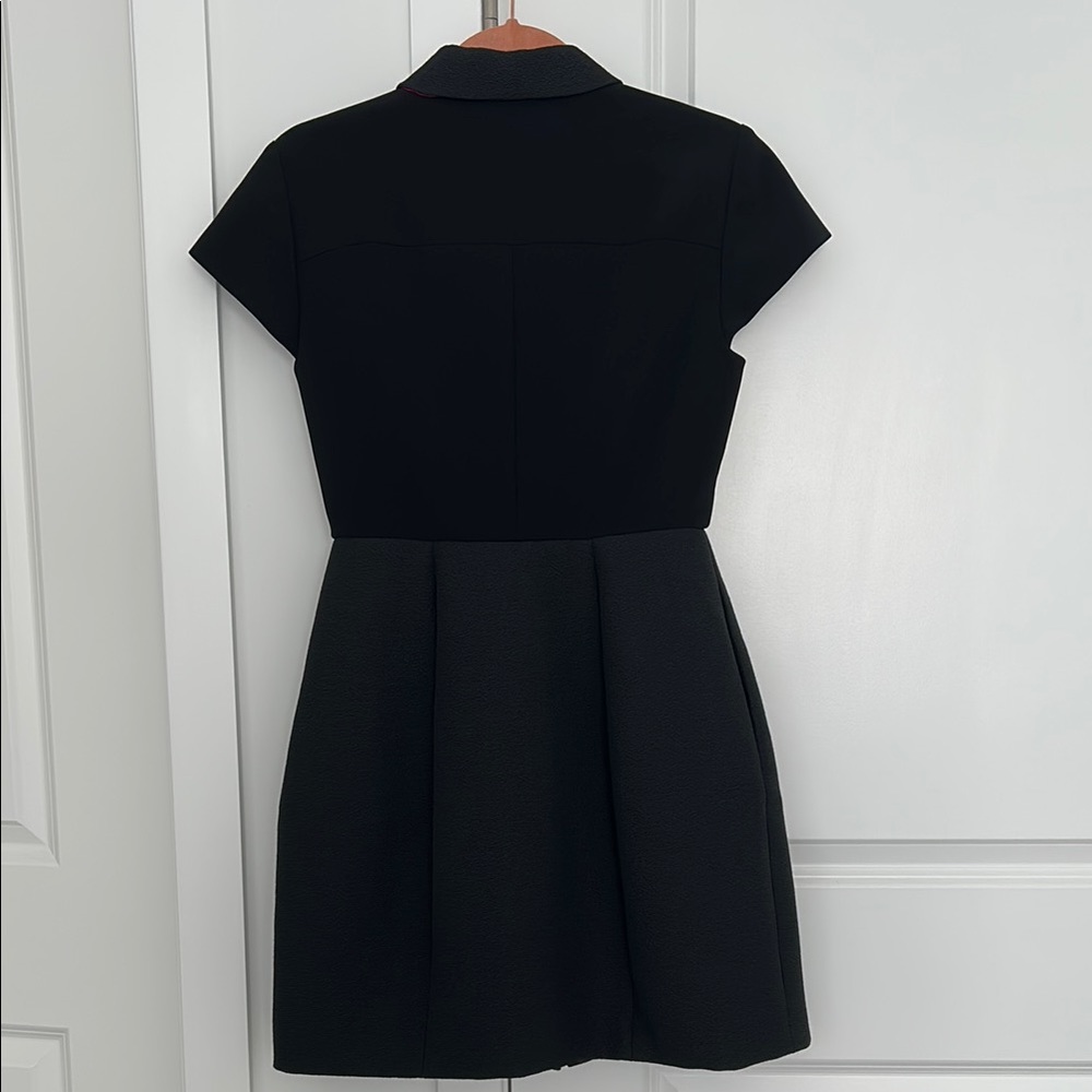 Ted Baker Black Zip-Front Dress - Picture 4 of 4